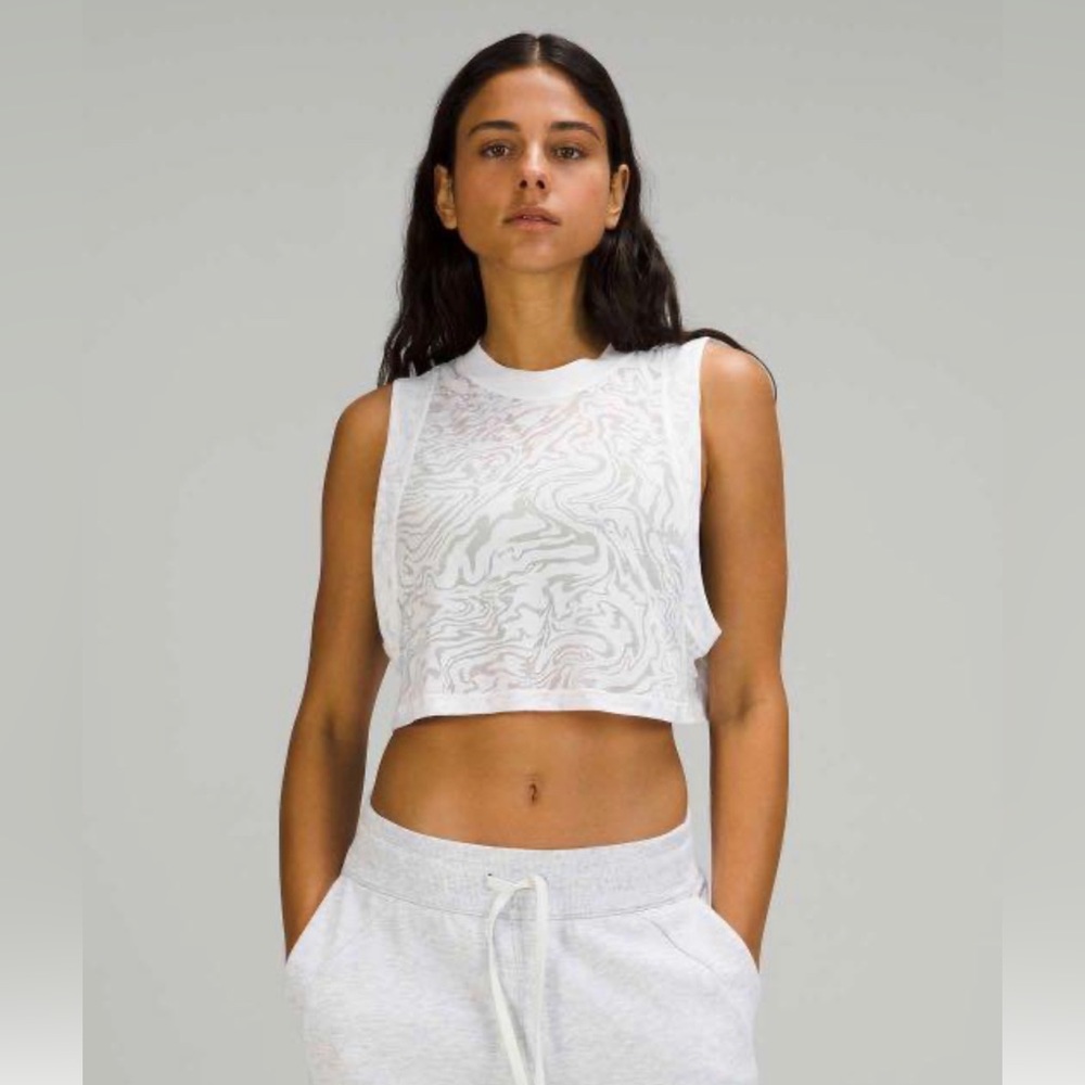 Lululemon All Yours Crop Tank Top